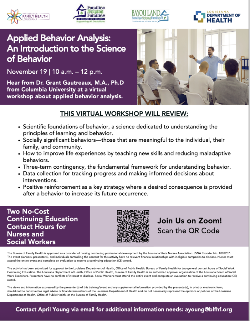 Virtual Parent Workshop