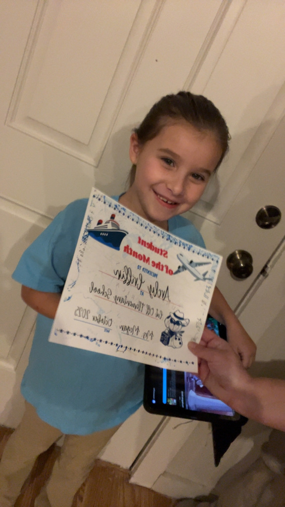 Student with certificate 