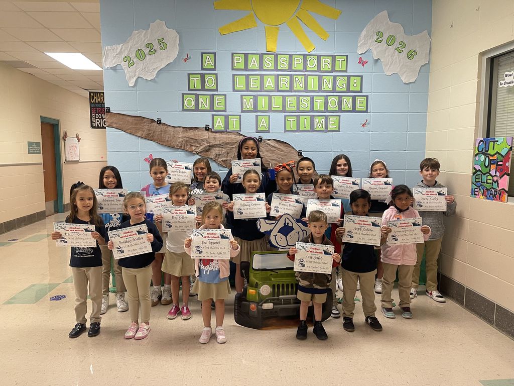 Students with certifcates