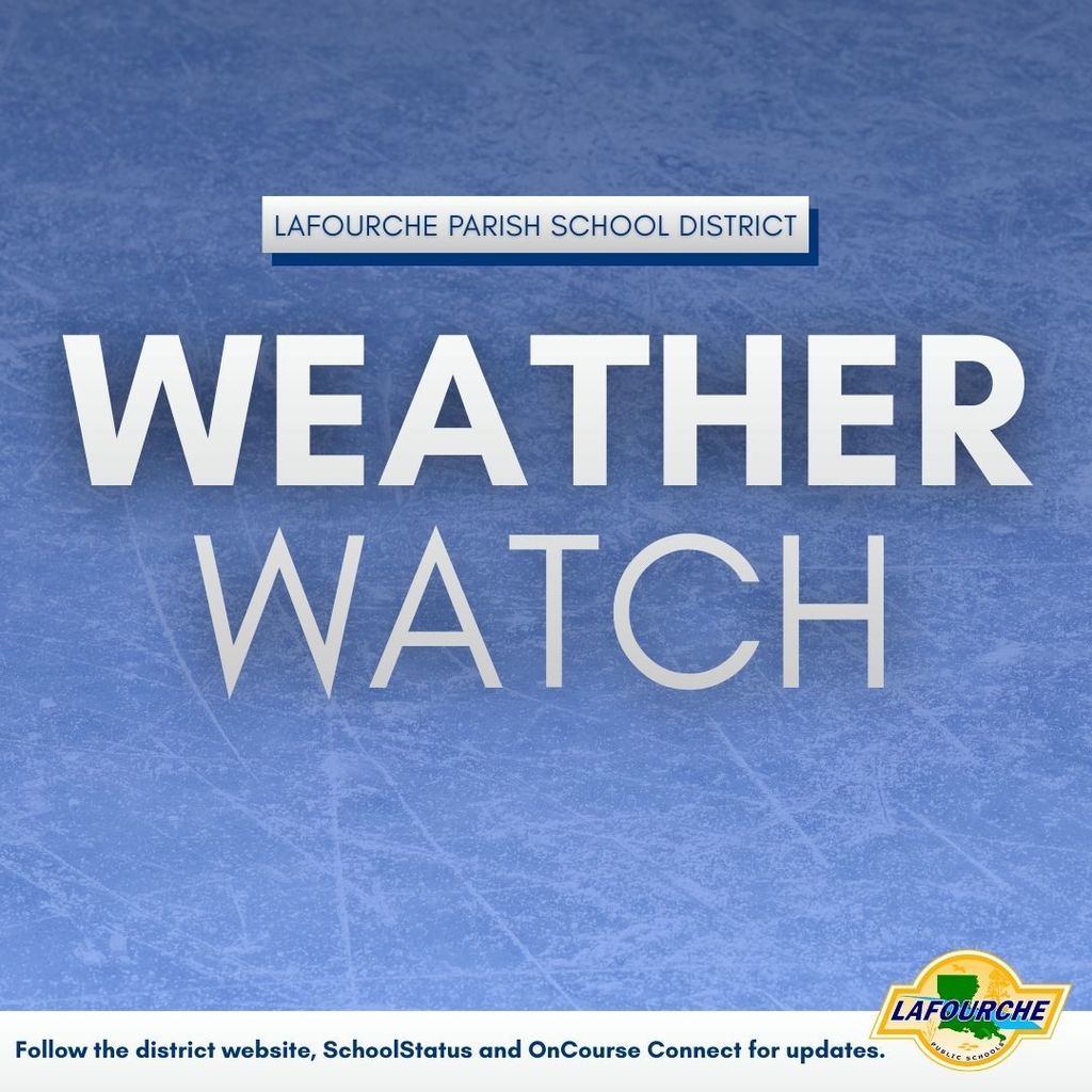 Blue background with the text "Weather Watch"