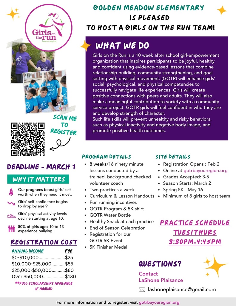 GMES-Girls on the Run Flyer