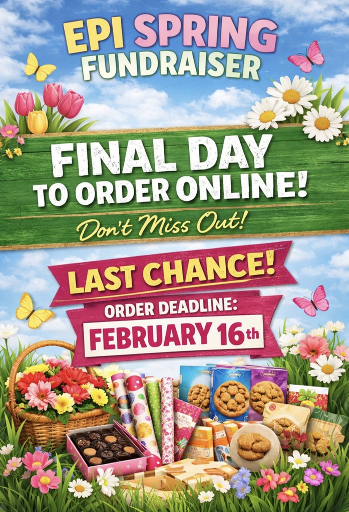 final day for epi fundraiser is 2/16