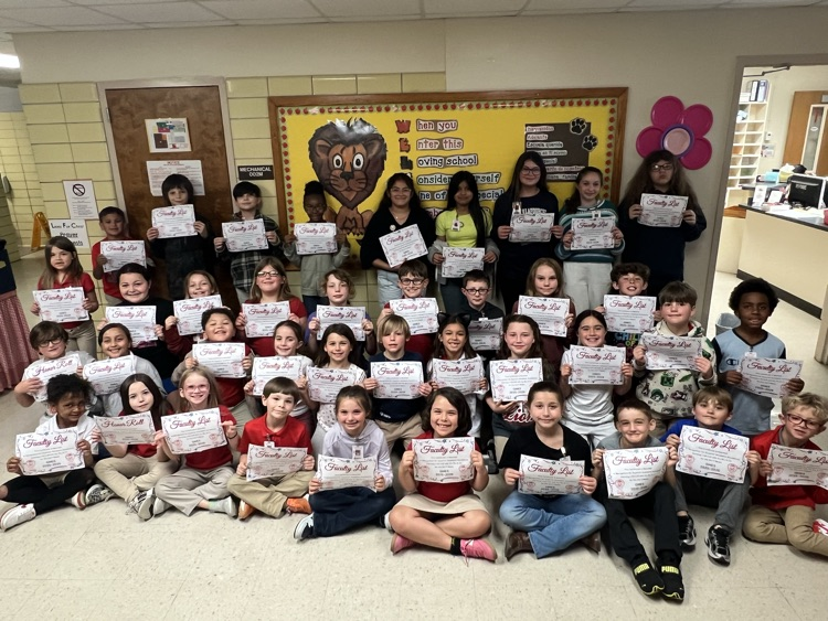 students with faculty list awards