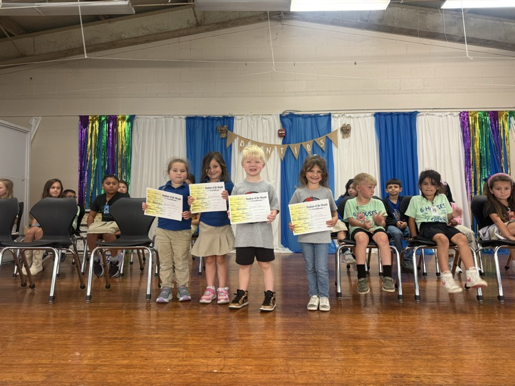 pre-k student of the month