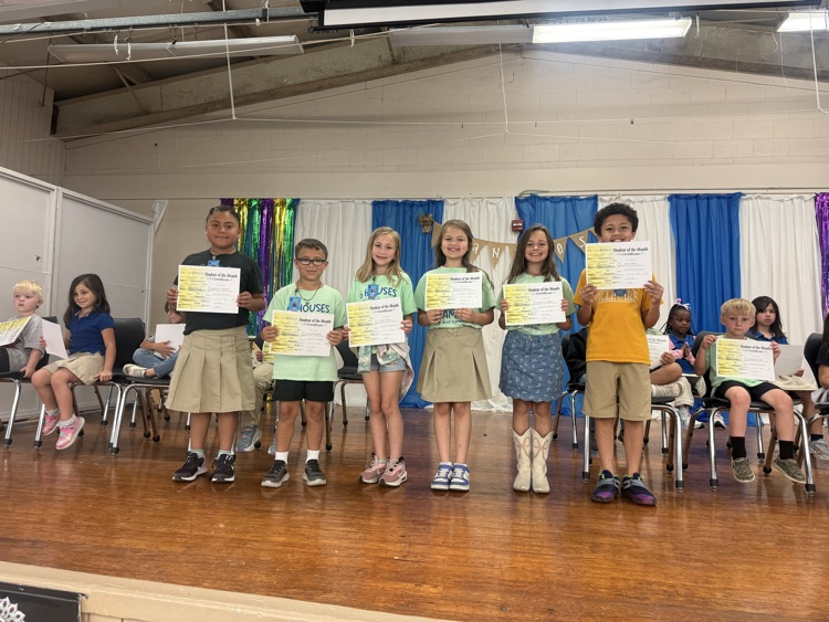 1st grade student of the month 