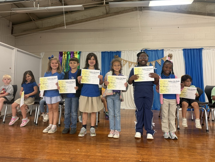 2nd grade student of the month