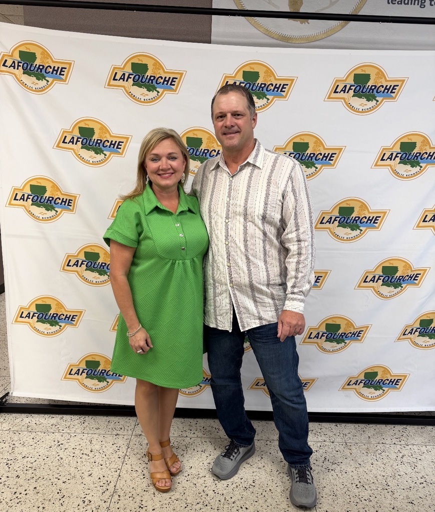 Our assistant principal for 26-27 Mrs. Andrea Rogers with her husband.