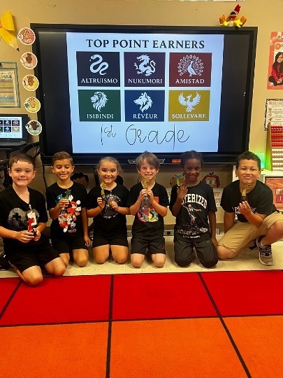 1st grade Top House Winners