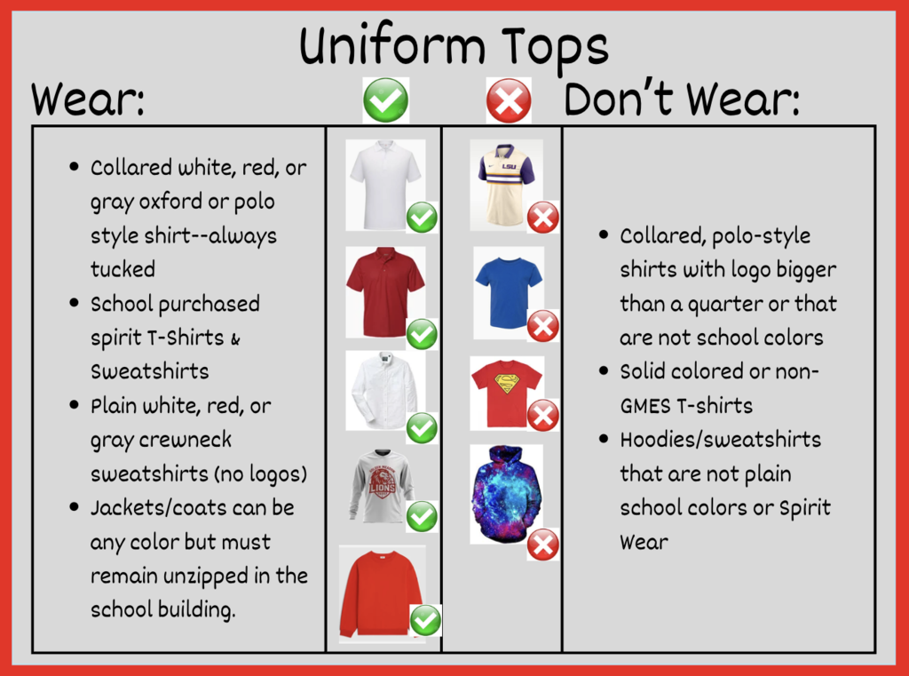 26-27 Dress Code Guidelines