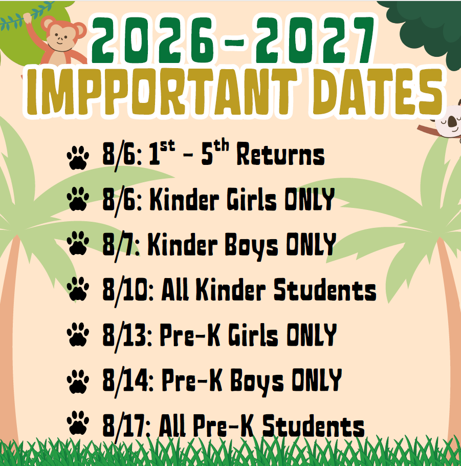 Important Dates