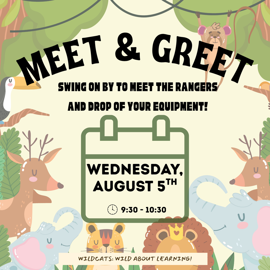 Meet & Greet: Wednesday, August 5th 9:30 - 10:30 am