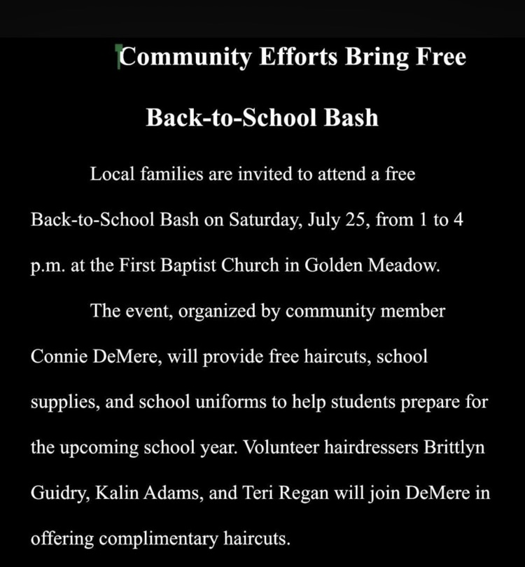 Back to School Bash #1