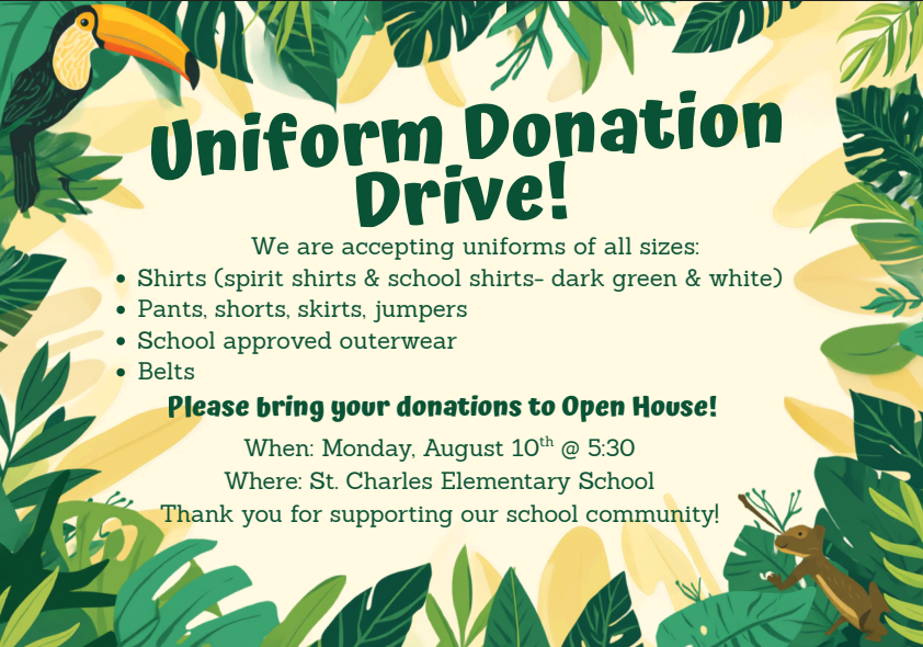 Uniform Donation Drive