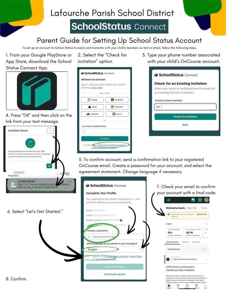 parent guide to school status