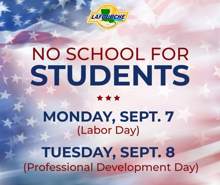 No School for Students (Labor Day Holiday)