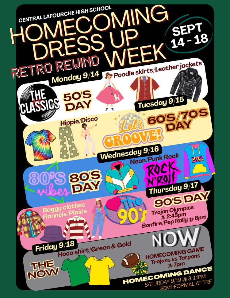 Homecoming Dress Up Week 2026
