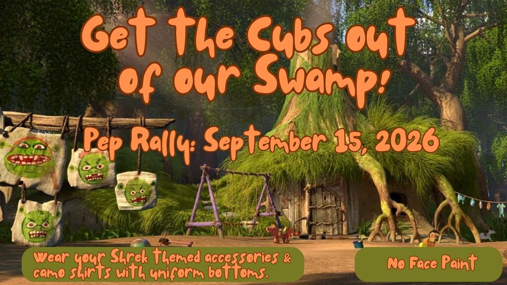 Pep Rally this Tuesday!