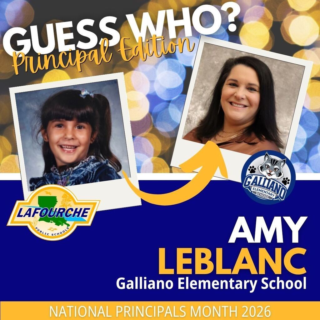 An advertisement with two photos, a young girl and an adult woman, with the text "Guess Who?" and "Principal Edition."