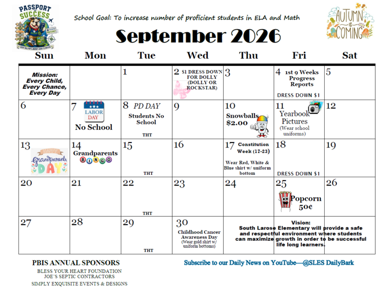 september calendar