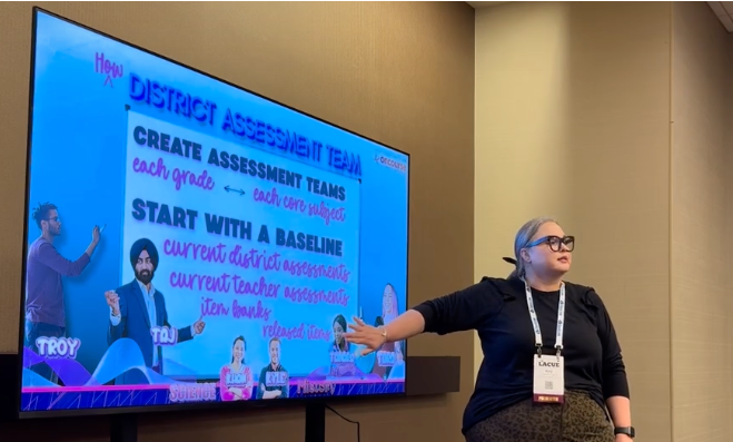 Ms. McCarthy demonstrates why teachers are necessary in the district assessment process and explains how a district might get started with an assessment team.