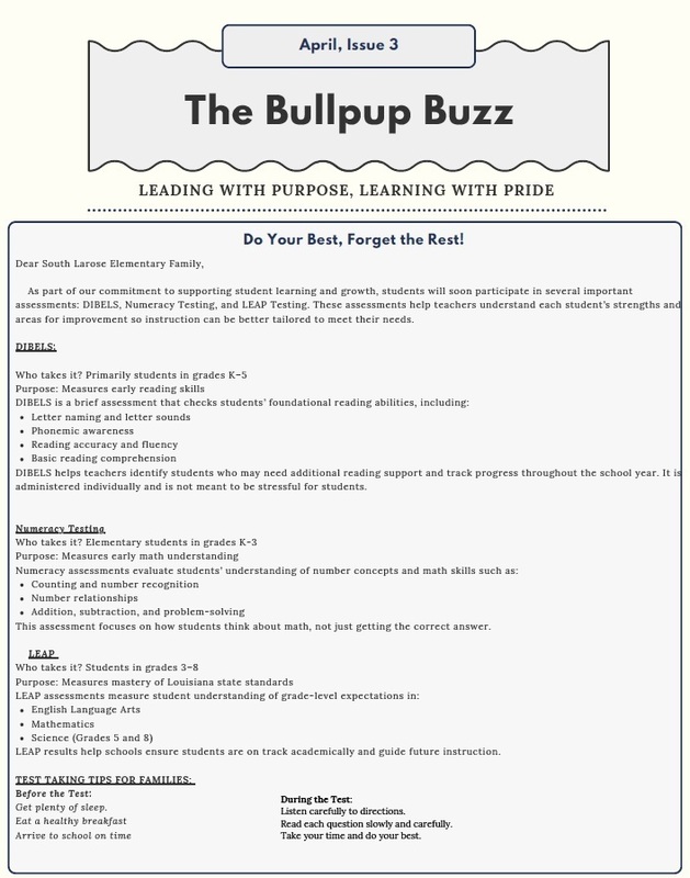 Bullpup Buzz April 2026, Issue 3