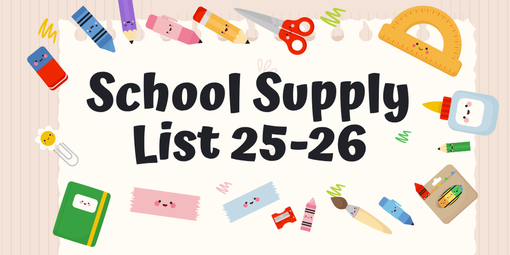 SUPPLY LISTS