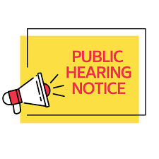 Public Hearing Notice