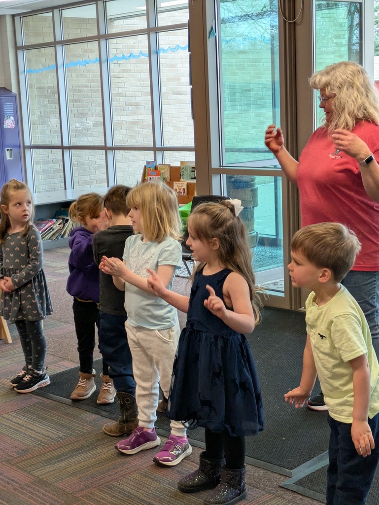 Children dancing in the hallways