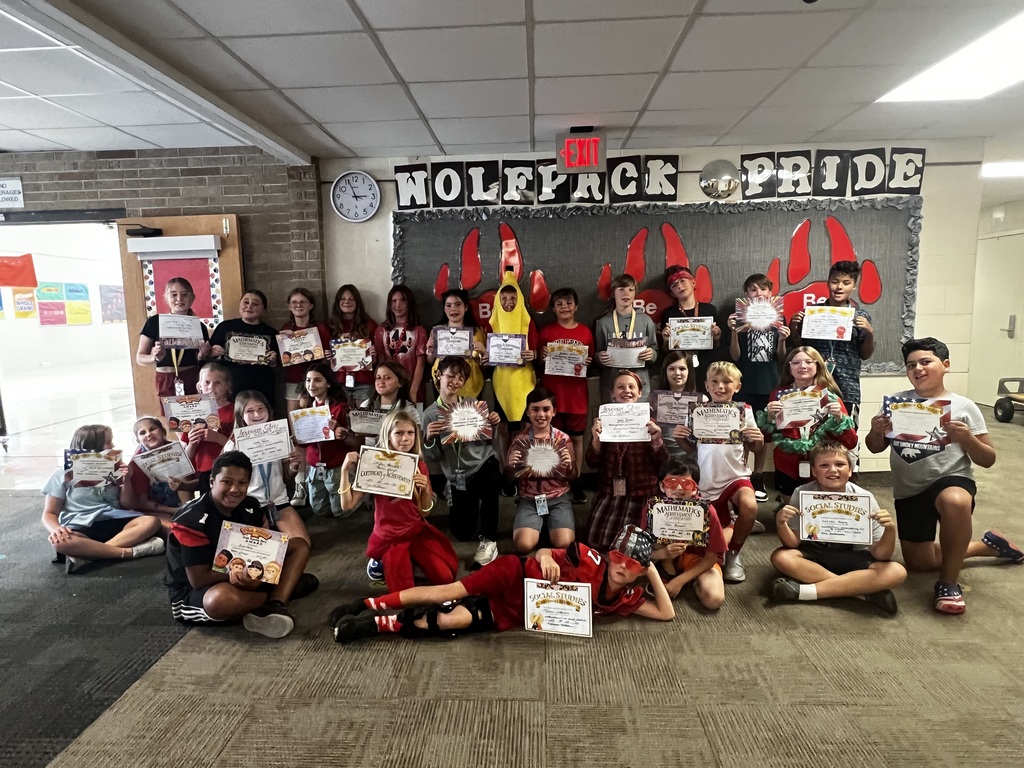 October 5th grade awards
