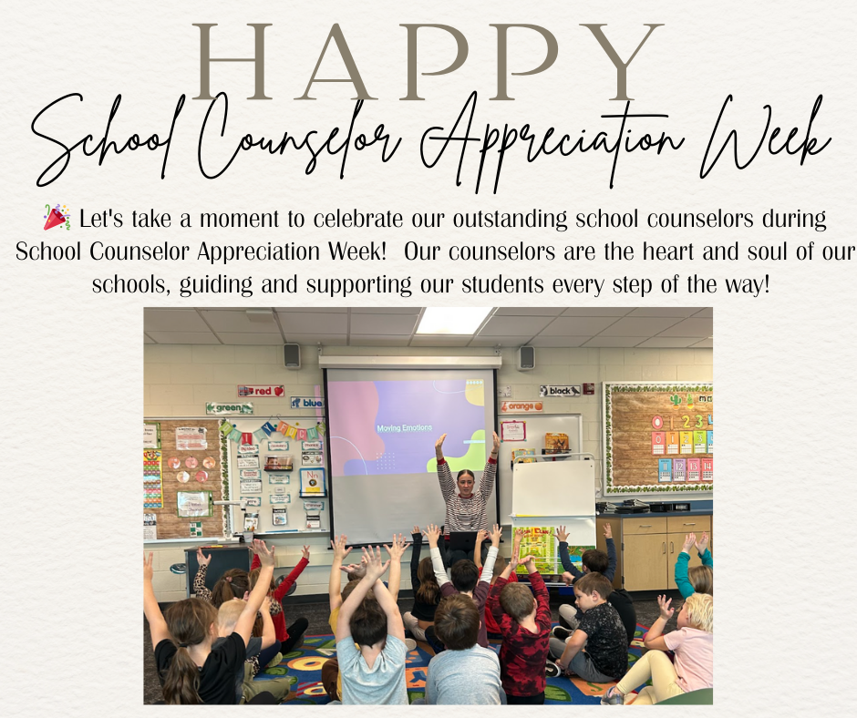 school counselor teaching a lsson