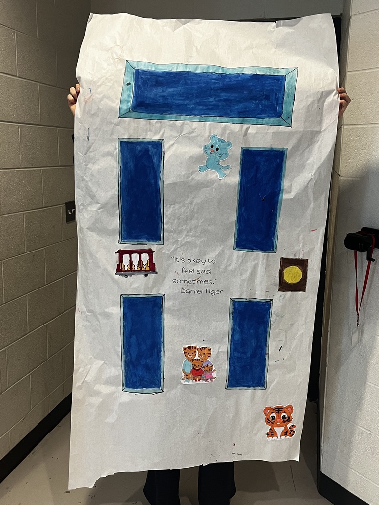 Poster style submission for monster inc door art project