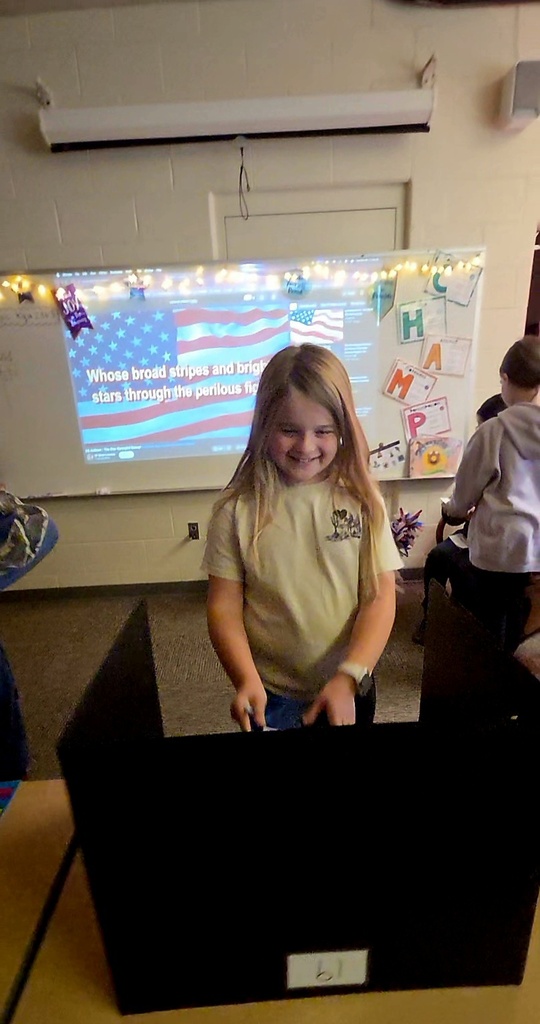 Ms. Starr's 3rd Grade class election