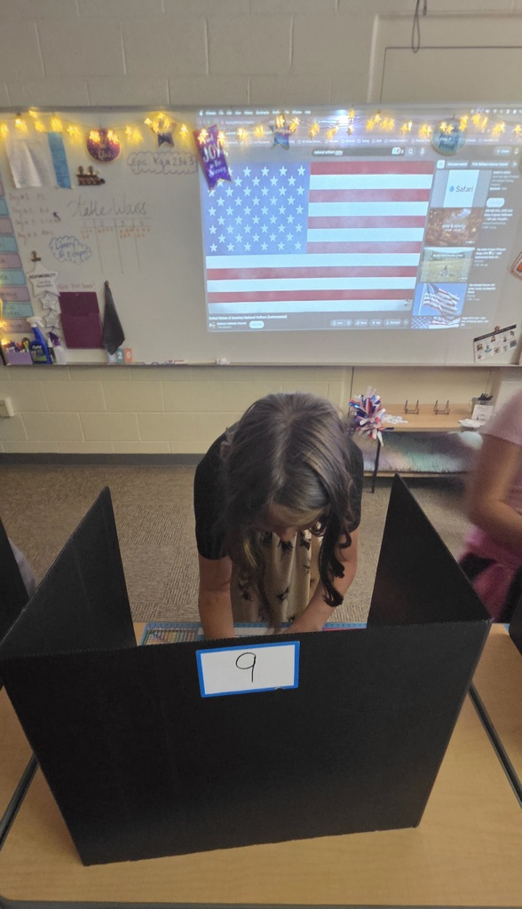 Ms. Starr's 3rd Grade class election
