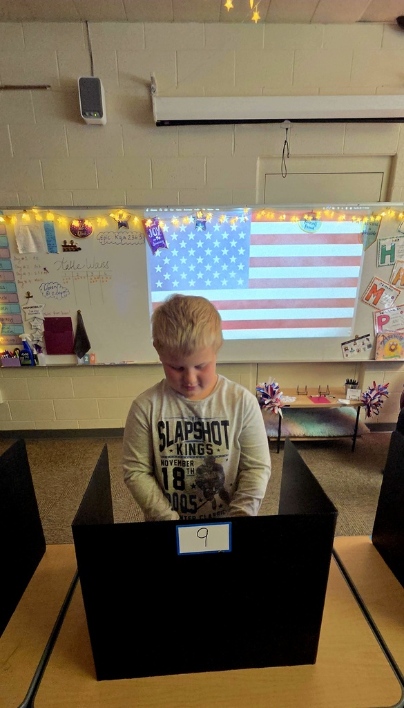 Ms. Starr's 3rd Grade class election