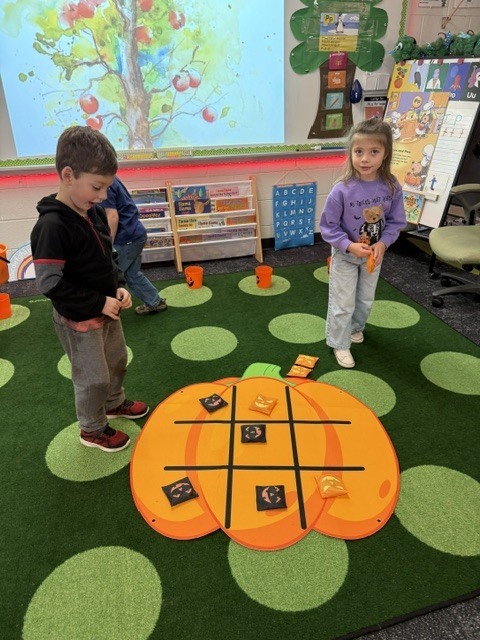 Mrs. Green's Young Fives class celebrated Pumpkin Day!