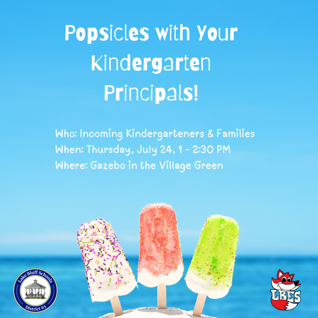Popsicles with Principals flyer