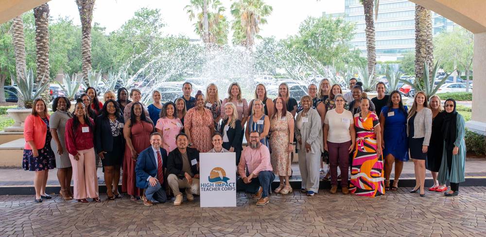 Posed photo of the 2025 High Impact Teacher Corps