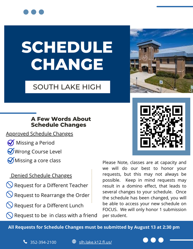 Schedule Change 
