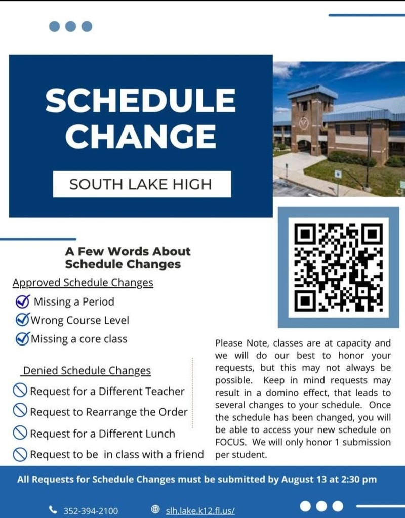 schedule change