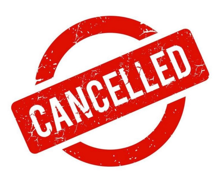 red canceled sign