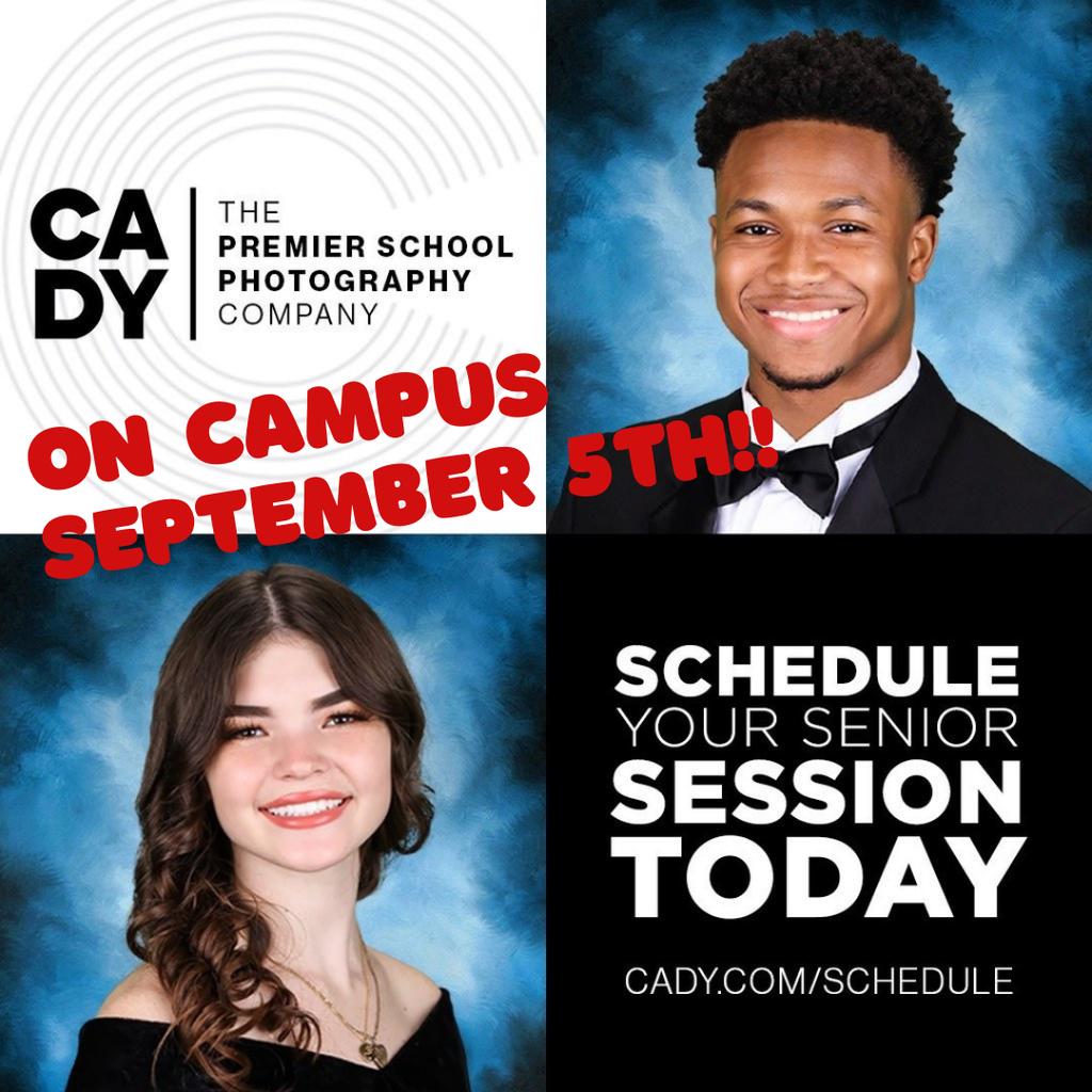 Cady Studios on campus September 5th for Senior Pictures