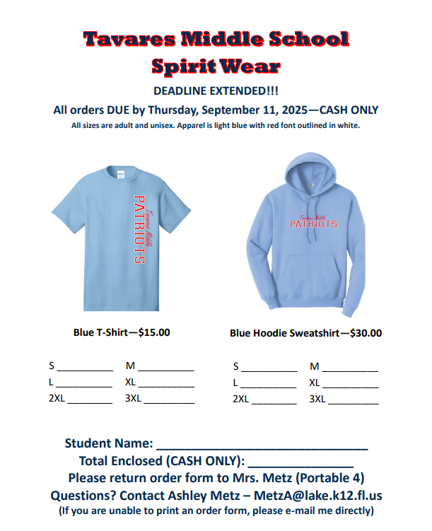 spirit wear