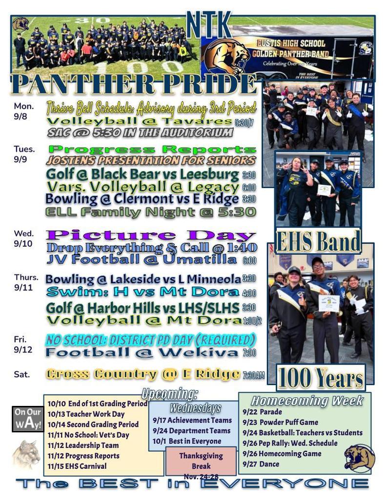 NTK for the Week of September 8th.