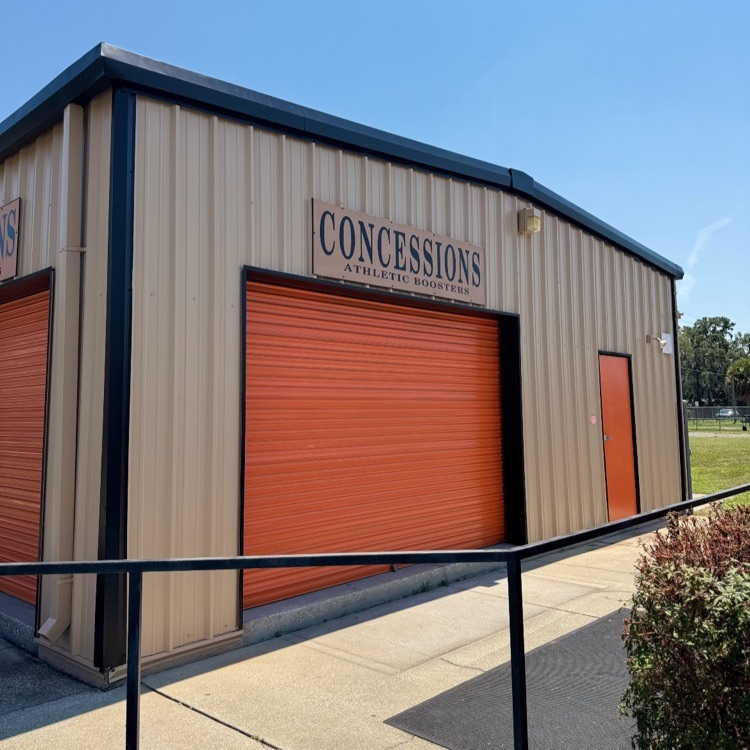 the UHS concession stand receives new decals  