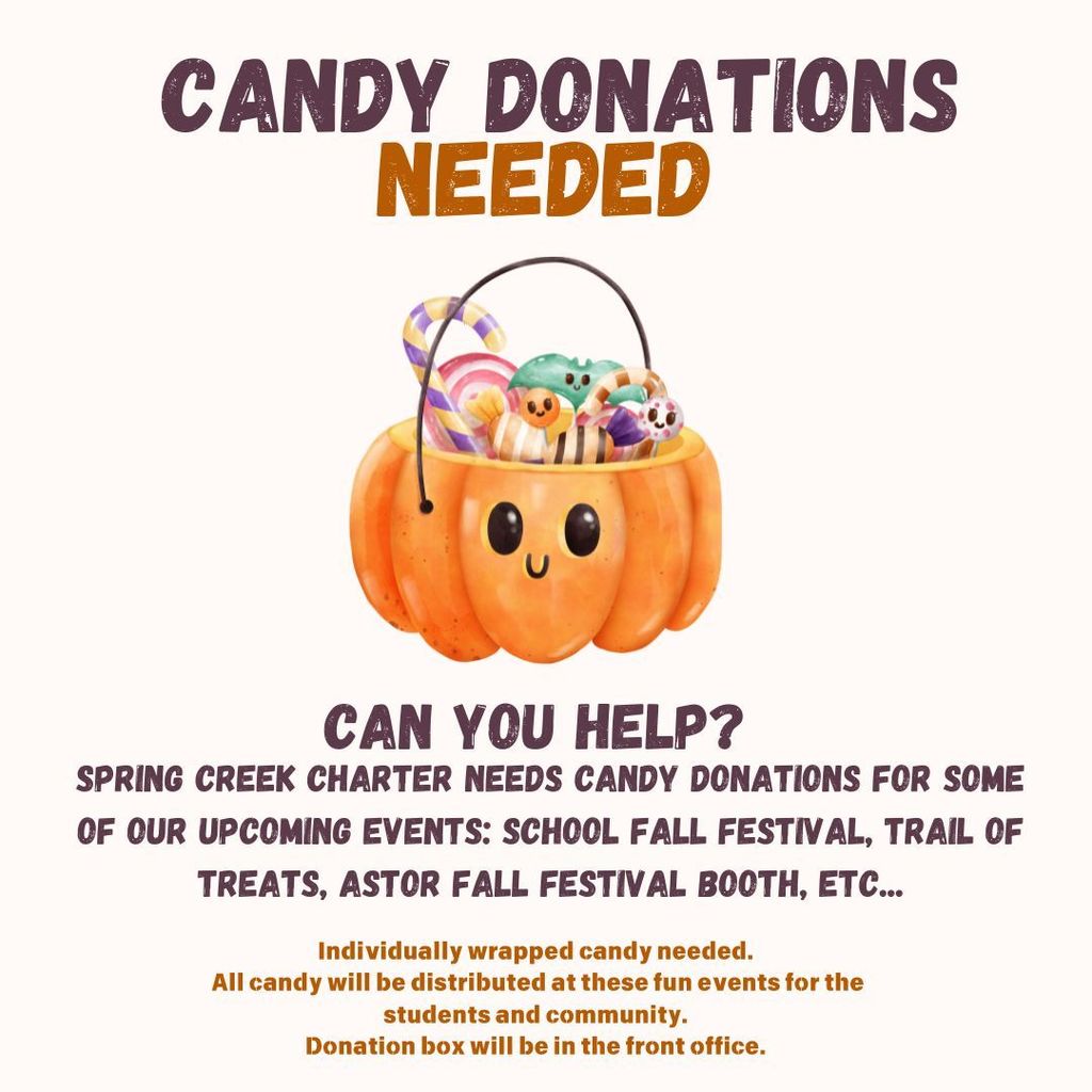 Candy donations