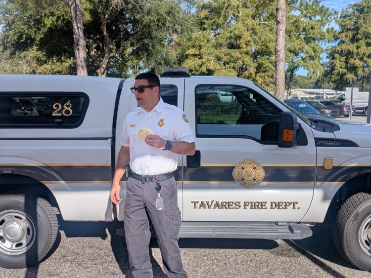 Tavares Fire Department visits Pre-K
