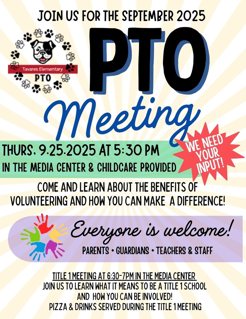 PTO Meeting Flyer