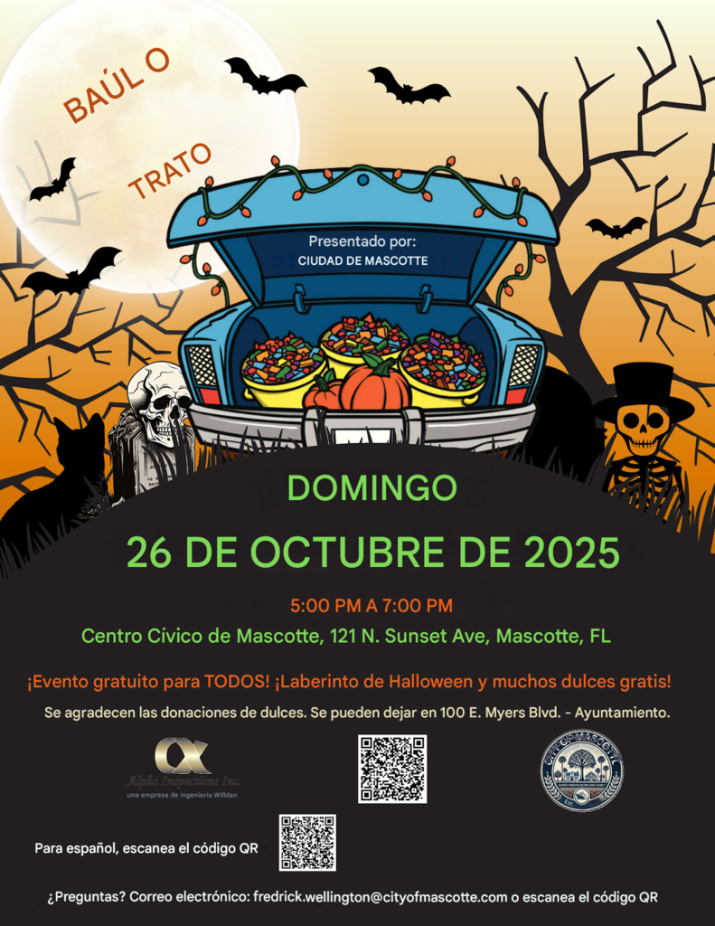 Trunk or Treat Spanish