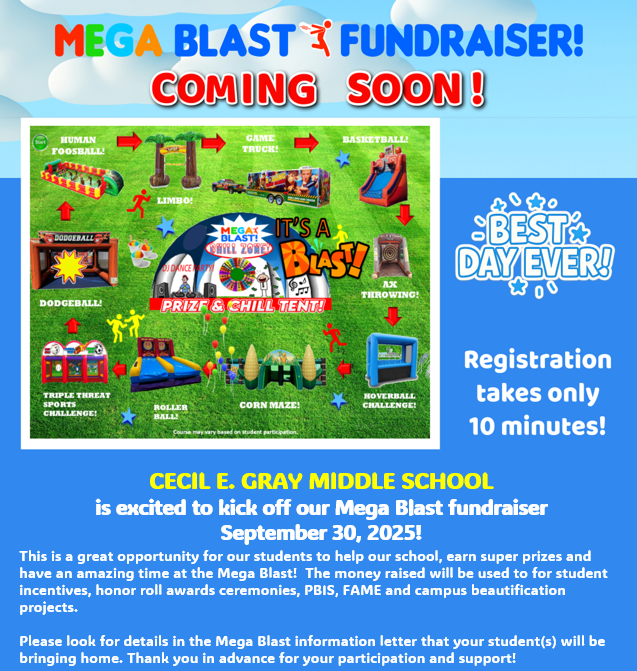 Megablast Fundraiser Kick Off 