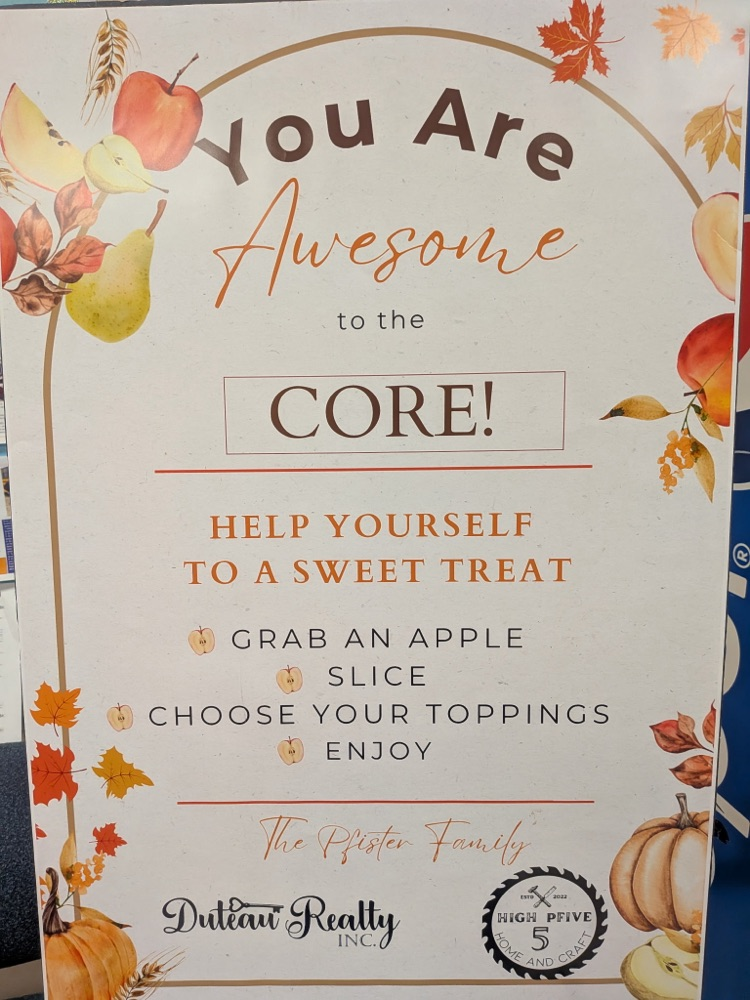 Awesome to the core… Apple Bar